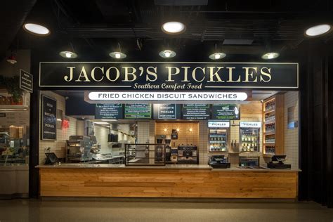 Jacob's pickles - Jacob's Pickles Moynihan Train Hall Menu Info. American, Bakery, Salads. $$$$$$$. 383 W 31st St space 24. New York, NY 10001. (646) 766-0326. Hours.